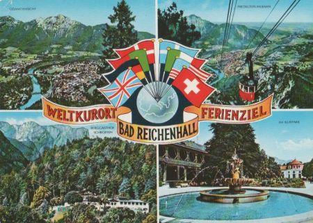 Bad Reichenhall - u.a. Berggasthof Schroffen - ca. 1985 Bad Reichenhall - u.a. Berggasthof Schroffen - ca. 1985