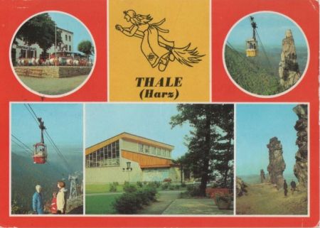 Thale - u.a. Personenschwebebahn - 1985 Thale - u.a. Personenschwebebahn - 1985