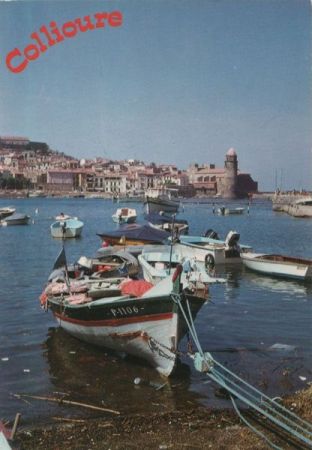 Frankreich - Collioure - Vue de la rade - 1986 Frankreich - Collioure - Vue de la rade - 1986