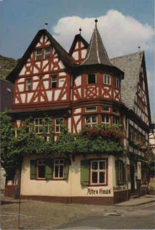 Bacharach - Altes Haus - ca. 1980 Bacharach - Altes Haus - ca. 1980