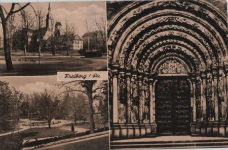 Freiberg - mit 3 Bildern - 1961 Freiberg - mit 3 Bildern - 1961