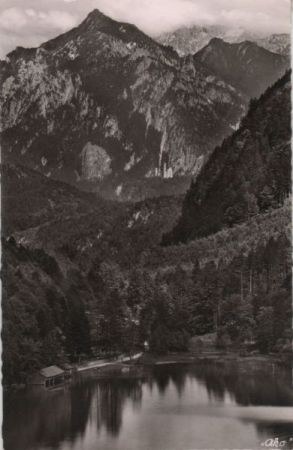 Bergsee im Wald - 1958 Bergsee im Wald - 1958