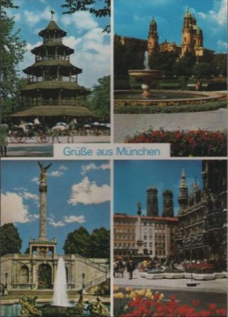 München - u.a. Friedensengel - ca. 1980 München - u.a. Friedensengel - ca. 1980