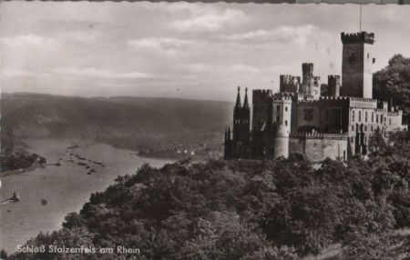 Koblenz, Schloß Stolzenfels - 1961 Koblenz, Schloß Stolzenfels - 1961