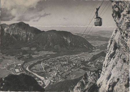 Bad Reichenhall - mit Predigtstuhlbahn - ca. 1965 Bad Reichenhall - mit Predigtstuhlbahn - ca. 1965