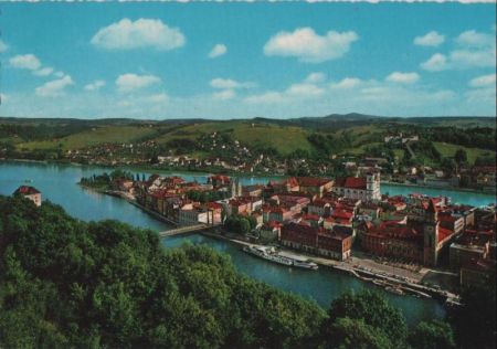 Passau - Blick auf die Stadt Passau - Blick auf die Stadt
