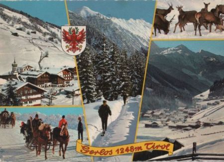 Österreich - Gerlos - Wintersportgebiet Hochtal - ca. 1980 Österreich - Gerlos - Wintersportgebiet Hochtal - ca. 1980