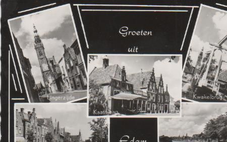 Niederlande - Groeten uit Edam - 1965 Niederlande - Groeten uit Edam - 1965