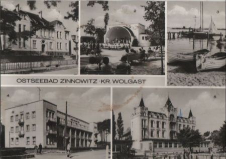 Zinnowitz - u.a. Konzertpavillon - 1977 Zinnowitz - u.a. Konzertpavillon - 1977