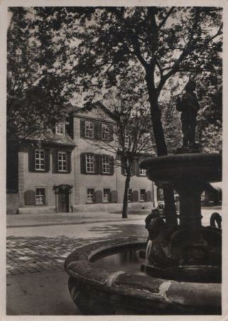 Weimar - Schiller Haus - 1937 Weimar - Schiller Haus - 1937
