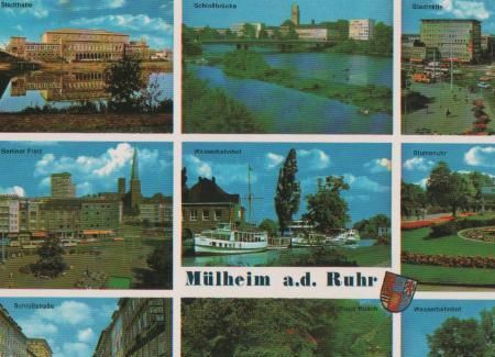 Mülheim u.a. Stadthalle - ca. 1975 Mülheim u.a. Stadthalle - ca. 1975