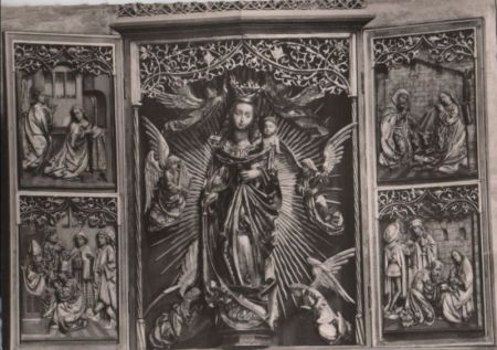 Bamberg - Dom, Mühlhauser Altar - ca. 1955 Bamberg - Dom, Mühlhauser Altar - ca. 1955