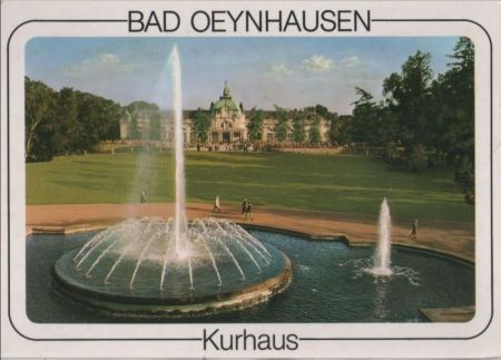 Bad Oeynhausen - Kurhaus - ca. 1985 Bad Oeynhausen - Kurhaus - ca. 1985