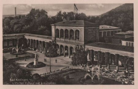 Bad Kissingen - Kleiner Kursaal - ca. 1950 Bad Kissingen - Kleiner Kursaal - ca. 1950