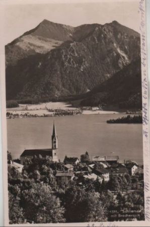 Schliersee - mit Brecherspitz - ca. 1935 Schliersee - mit Brecherspitz - ca. 1935