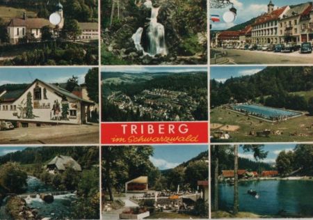 Triberg - mit 9 Bildern - 1973 Triberg - mit 9 Bildern - 1973