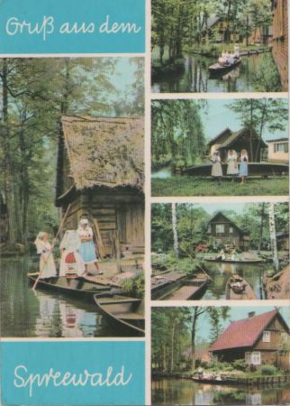 Spreewald - mit 5 Bildern - 1966 Spreewald - mit 5 Bildern - 1966