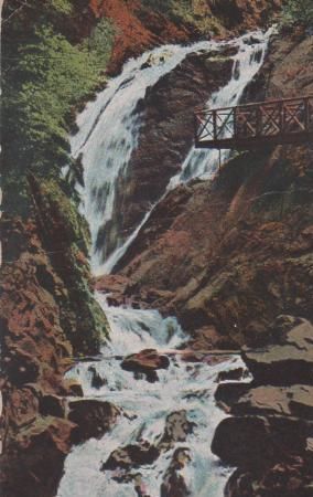 Triberg - Ravennaschlucht - Wasserfall - ca. 1925 Triberg - Ravennaschlucht - Wasserfall - ca. 1925
