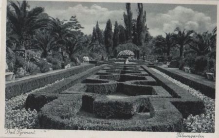 Bad Pyrmont - Palmengarten - ca. 1950 Bad Pyrmont - Palmengarten - ca. 1950