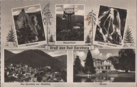 Bad Harzburg - u.a. mit Burgberg - 1966 Bad Harzburg - u.a. mit Burgberg - 1966