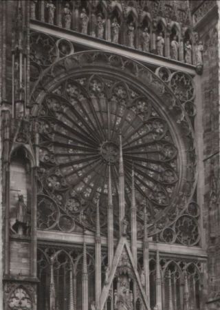 Frankreich - Strasbourg - Facade de la Cathedrale - ca. 1965 Frankreich - Strasbourg - Facade de la Cathedrale - ca. 1965