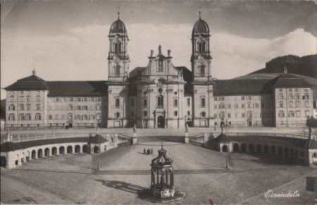 Schweiz - Einsiedeln - Kloster - ca. 1950 Schweiz - Einsiedeln - Kloster - ca. 1950
