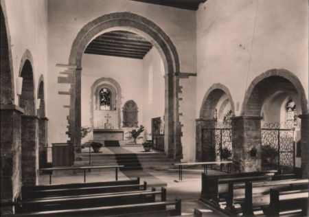Öhningen-Schienen - Wallfahrtskirche - ca. 1960 Öhningen-Schienen - Wallfahrtskirche - ca. 1960
