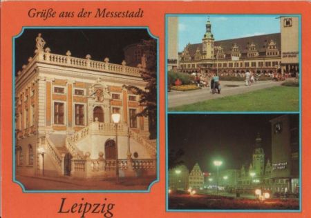 Leipzig - u.a. Markt - 1981 Leipzig - u.a. Markt - 1981