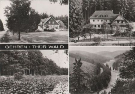 Gehren, Thüringen - u.a. Schobsemühle - 1988 Gehren, Thüringen - u.a. Schobsemühle - 1988