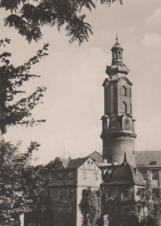 Weimar - Schloß mit Bastille - ca. 1965 Weimar - Schloß mit Bastille - ca. 1965
