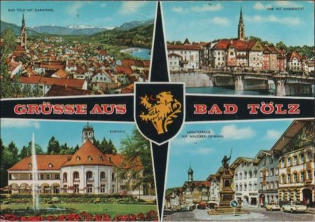 Bad Tölz - u.a. mit Isarwinkel - ca. 1975 Bad Tölz - u.a. mit Isarwinkel - ca. 1975