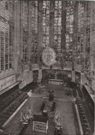 Aachen - Dom, Hoch-Chor - 1956 Aachen - Dom, Hoch-Chor - 1956