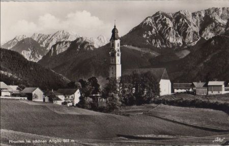 Pfronten - im schönen Allgäu - 1960 Pfronten - im schönen Allgäu - 1960