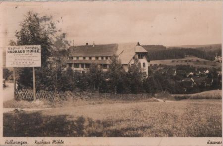Dornstetten-Hallwangen - Kurhaus Mühle - 1938 Dornstetten-Hallwangen - Kurhaus Mühle - 1938