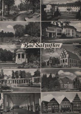 Bad Salzuflen - u.a. Drei alte Häuser - 1966 Bad Salzuflen - u.a. Drei alte Häuser - 1966