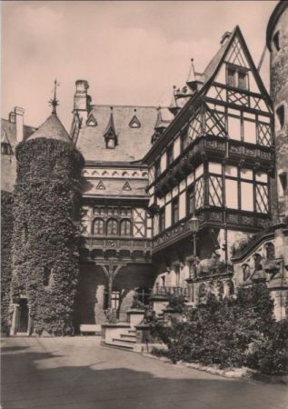 Wernigerode - Schloßhof - 1963 Wernigerode - Schloßhof - 1963