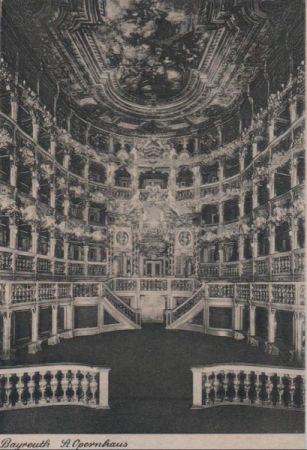 Bayreuth - Opernhaus - ca. 1950 Bayreuth - Opernhaus - ca. 1950