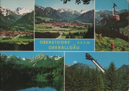 Oberstdorf - ca. 1975 Oberstdorf - ca. 1975
