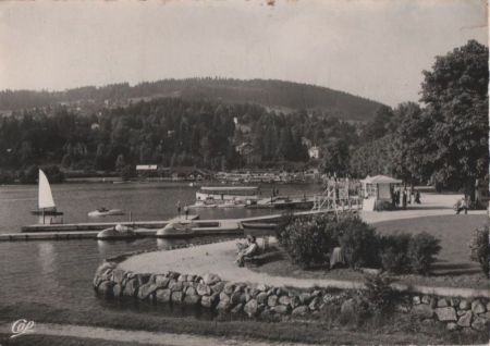 Frankreich - Gerardmer - La Promenade au bord du Lac - ca. 1960 Frankreich - Gerardmer - La Promenade au bord du Lac - ca. 1960