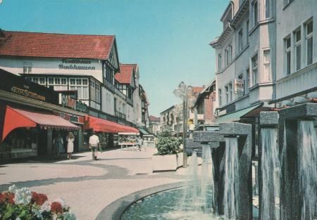 Bad Salzuflen - Fussgängerzone - ca. 1975 Bad Salzuflen - Fussgängerzone - ca. 1975