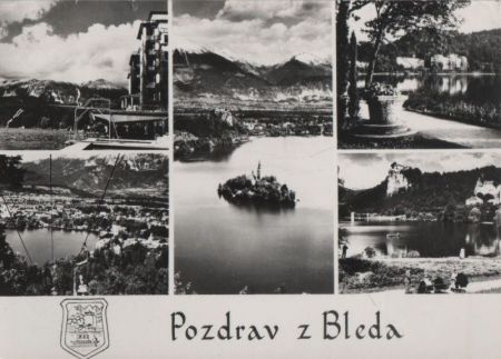 Jugoslawien - Bled - mit 5 Bildern - 1964 Jugoslawien - Bled - mit 5 Bildern - 1964