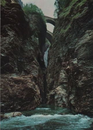 Schweiz - Viamala - Schlucht - ca. 1980 Schweiz - Viamala - Schlucht - ca. 1980