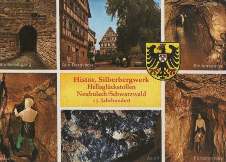 Neubulach - Histor. Silberbergwerk - ca. 1980 Neubulach - Histor. Silberbergwerk - ca. 1980