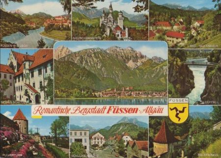 Füssen - u.a. Bad Faulenbach - 1968 Füssen - u.a. Bad Faulenbach - 1968