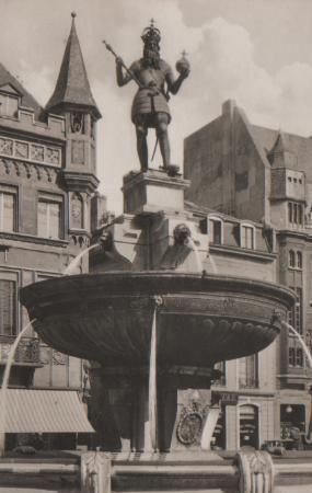 Aachen - Marktplatz - ca. 1955 Aachen - Marktplatz - ca. 1955