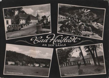 Bad Neustadt - u.a. Schloßhotel - 1963 Bad Neustadt - u.a. Schloßhotel - 1963