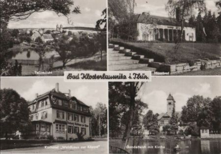 Bad Klosterlausnitz - u.a. Teilansicht - ca. 1975 Bad Klosterlausnitz - u.a. Teilansicht - ca. 1975