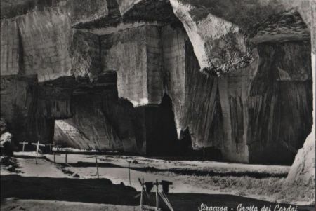 Italien - Syrakus - Syracusa - Grotta dei Cordai - ca. 1965 Italien - Syrakus - Syracusa - Grotta dei Cordai - ca. 1965