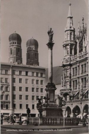 München - Marienplatz - 1960 München - Marienplatz - 1960