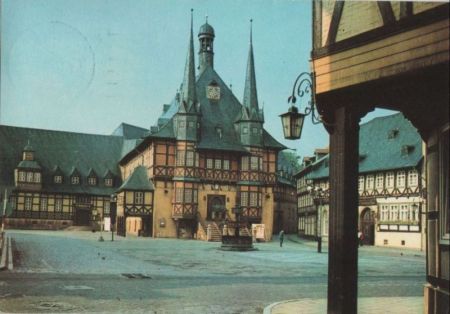 Wernigerode - Rathaus - 1983 Wernigerode - Rathaus - 1983